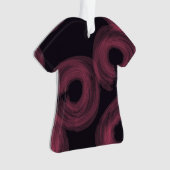 カッコいい,,モダントレンディー水彩ブラシイラストレーション オーナメント (正面)