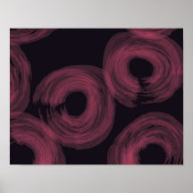 カッコいい,,モダントレンディー水彩ブラシイラストレーション