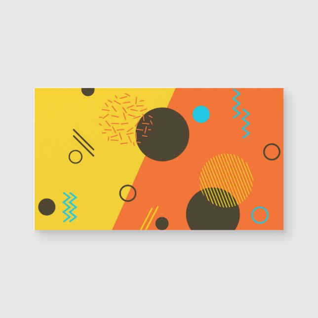 カッコいい,モダントレンディー，都市メンフィスイラストレーション (正面)