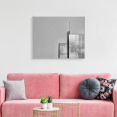 カッコいい,モダン都市建築の写真 キャンバスプリント (インサイチュ (リビング))