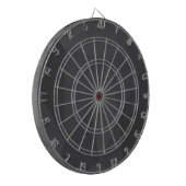 カッコいい、モダン、エレガントで、粋な台形は形づきます ダーツボード (正面左)