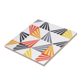 カッコいい、ユニークで、粋な、都市、多彩な三角形 タイル (側面)