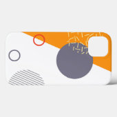 カッコいい,ユニークトレンディー,都市幾何学イラストレーション Case-Mate iPhoneケース (裏面 (横))