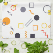 カッコいい,ユニークトレンディー，都市抽象芸術イラストレーション キッチンタオル (折り畳み)