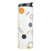 カッコいい,ユニークトレンディー，都市抽象芸術イラストレーション タンブラー (回転左)