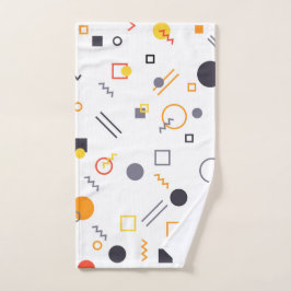 カッコいい,ユニークトレンディー，都市抽象芸術イラストレーション ハンドタオル