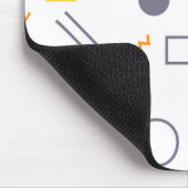 カッコいい,ユニークトレンディー，都市抽象芸術イラストレーション マウスパッド (コーナー)