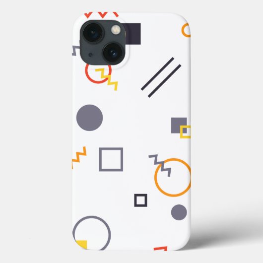 カッコいい,ユニークトレンディー,都市抽象芸術イラストレーション Case-Mate iPhoneケース (裏面)