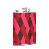 カッコいい,ユニーク,トレンディー，都市幾何形状 フラスク (右)