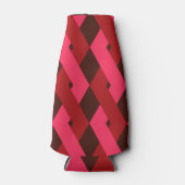 カッコいい,ユニーク,トレンディー，都市幾何形状 ボトルクーラー (正面)