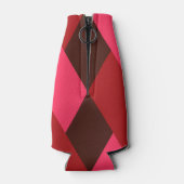 カッコいい,ユニーク,トレンディー，都市幾何形状 ボトルクーラー (裏面)