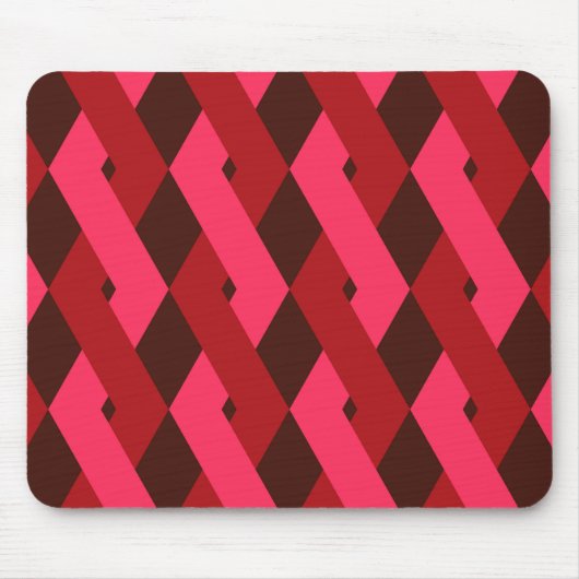 カッコいい,ユニーク,トレンディー，都市幾何形状 マウスパッド (正面)