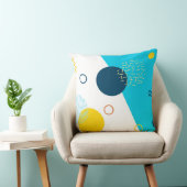 カッコいい, ユニーク,トレンディー，都市，メンフィスイラストレーション クッション (椅子)