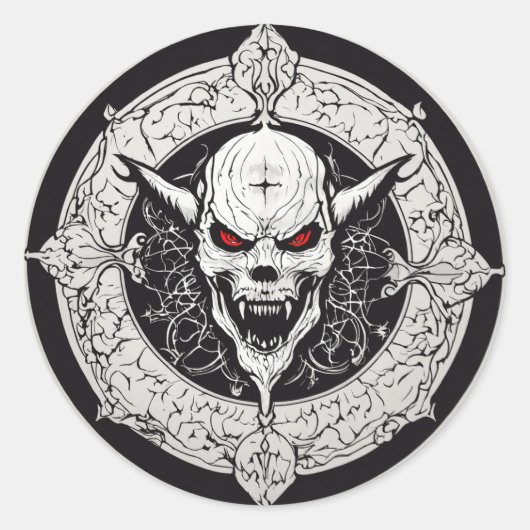 カッコいい ラウンドシール (正面)