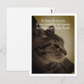 カッコいい&ルーおもしろいムウェルカムポストカード ポストカード (正面/裏面)