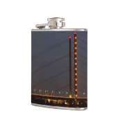 カッコいい、都市モダンRheinkniebrucke フラスク (左)
