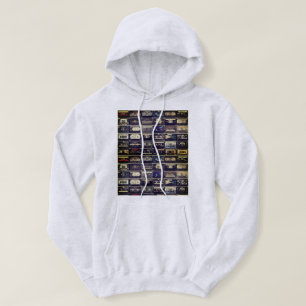 カッコいい 80sヴィンテージカセットTシャツ パーカ