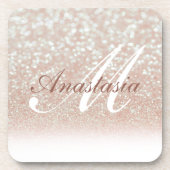 カッコいいAmazing, Pinkグリッター名 コースター (正面)