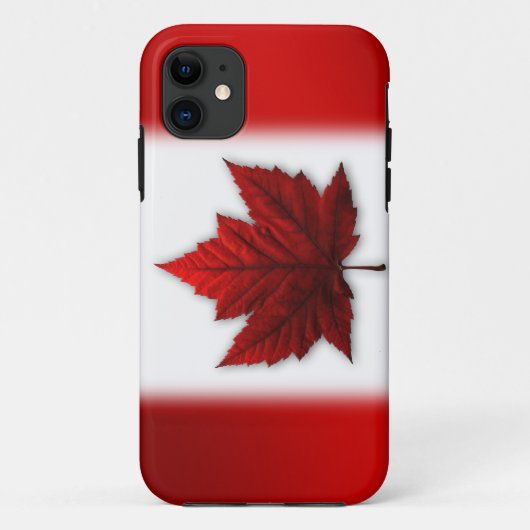 カッコいいCanada iPhone Caseカナダ国旗のお土産 Case-Mate iPhoneケース (裏面)