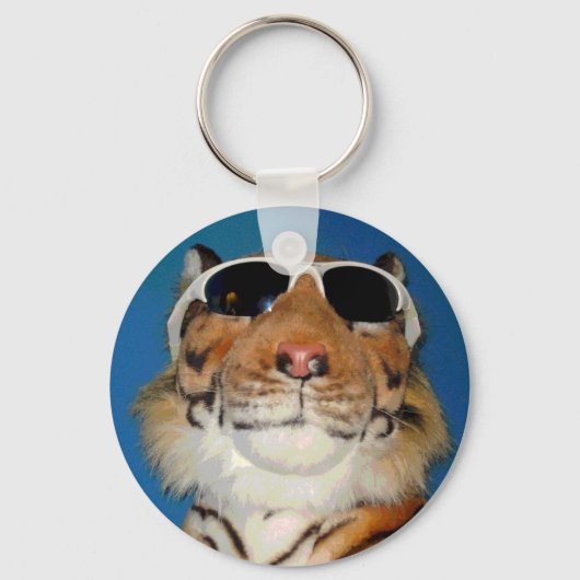 「カッコいいCAT」 キーホルダー (正面)