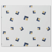 カッコいいDigixDAO暗号通貨の硬貨標識パターン ラッピングペーパー (フラット)