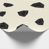 カッコいいEOS暗号通貨コインサインパターン ラッピングペーパー (角)