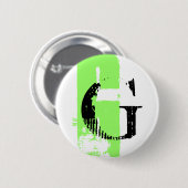 カッコいいGモノグラムボタン 缶バッジ (正面&裏面)