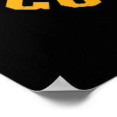 カッコいいGrandpas Billiardsワードアート ポスター (角)