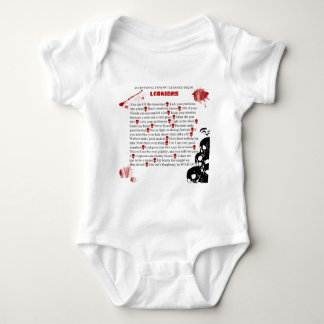 カッコいいIは私がleonidasから知っているすべてを学びました ベビーボディスーツ