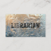 カッコいいIce凍ってい Librarian名刺 名刺 (正面)