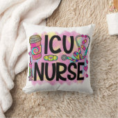 カッコいいICUカラフルナース クッション (ブランケット)
