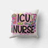 カッコいいICUカラフルナース クッション (裏面)
