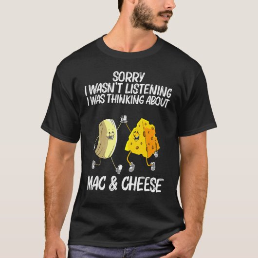 カッコいいMac&チ男性へーズ女子チェイ焼いたマカール Tシャツ (正面)