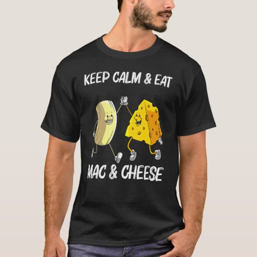カッコいいMac&チ男性へーズ女子チェイ焼いたマカール Tシャツ (正面)