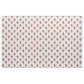 カッコいいShades Red Chile Pattern ファブリック (ファットクウォーター)