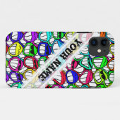 カッコいいSMILING顔グループ+テキスト Case-Mate iPhoneケース (裏面(横))