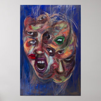 カッコウの巣の上に飛び乗った人 ポスター