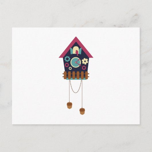 カッコウ時計 ポストカード (正面)