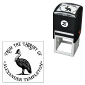 カッコウ鳥 オーストラリア 図書館 本の名前 セルフインキングスタンプ (インサイチュ)