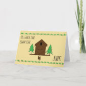 カッコクロックドイツ語ハッピーバースデー カード (正面)