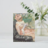 カッサットのお茶 ポストカード (スタンド正面)