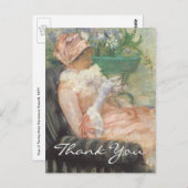 カッサットのお茶 ポストカード (正面/裏面)