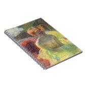 カッサットのリディアが腕に寄り掛かって ノートブック (右側)