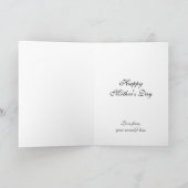 カッサットの手紙 カード (内部)