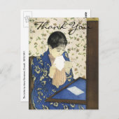 カッサットの手紙 ポストカード (正面/裏面)