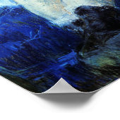 カッサット – エルシインブルーチェア1880 ポスター (角)