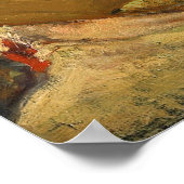 カッサット – ファン付き女性 ポスター (角)