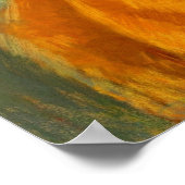 カッサット – マーゴインオレンジドレス ポスター (角)