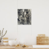カッサット - ルーブル美術館 ポスター (キッチン)