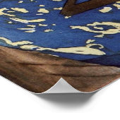 カッサット – レター ポスター (角)